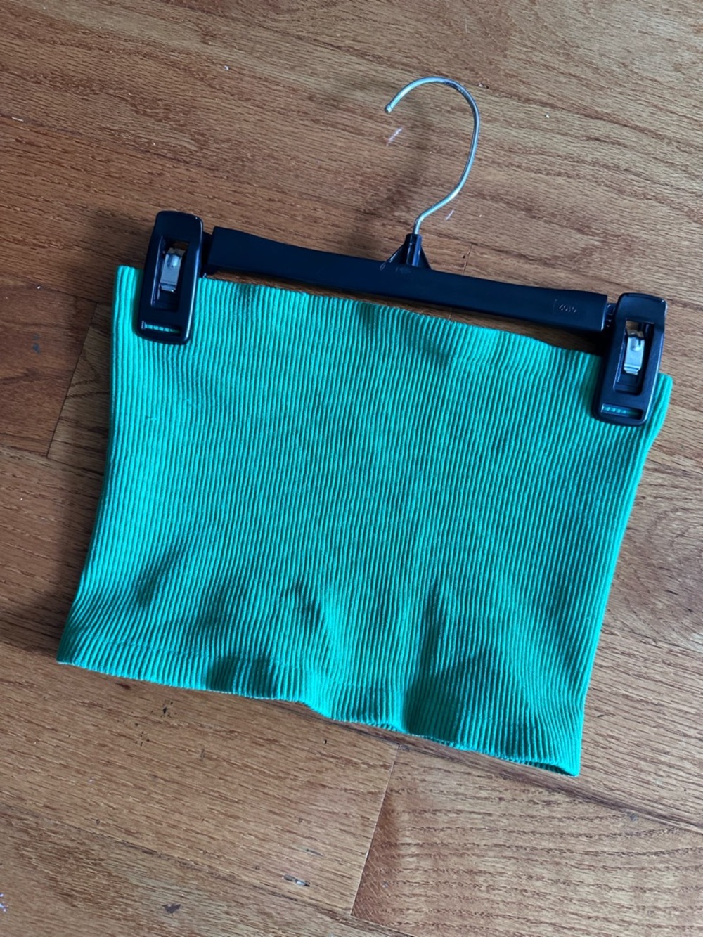 Free People Ribbed Mini Tube Skirt in Green
